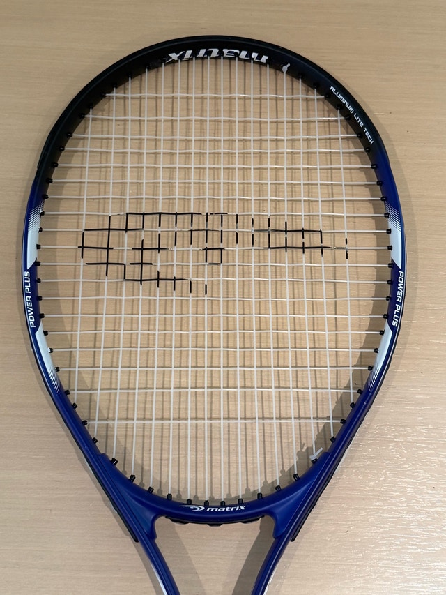 Matrix Power Plus Tennis Racket Racquet - New Grip - photo 2