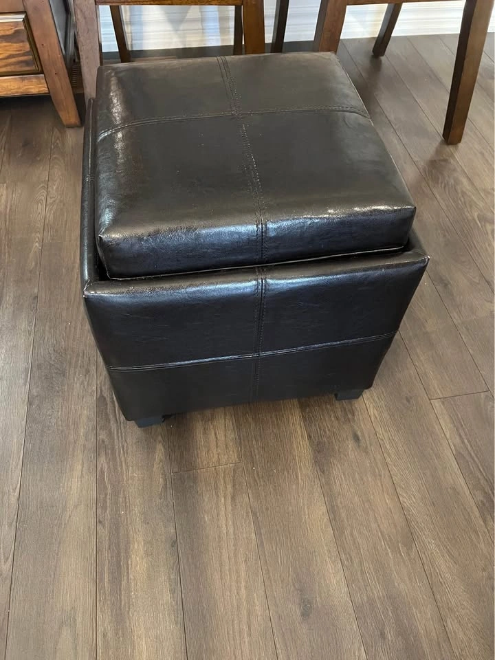 Reversible storage ottoman cube - photo 2