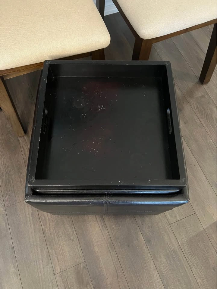 Reversible storage ottoman cube - photo 4
