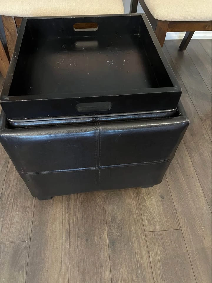 Reversible storage ottoman cube - photo 5