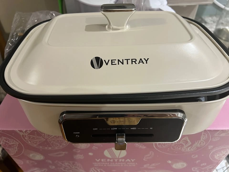 VENTRAY Classic Electric Grill with Griddle Plate – Like New - photo 4