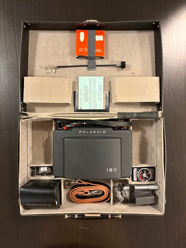 Polaroid Land Camera Model 180 Kit - photo 5