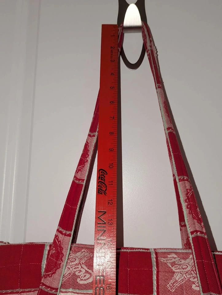 Coca Cola Coke Quilted Zippered Tote Bag - photo 5