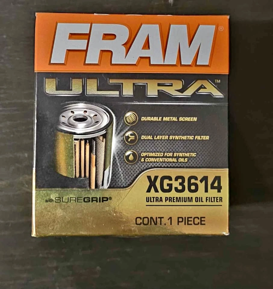 FACTORY SEALED: FRAM Ultra Synthetic Oil Filter XG3614