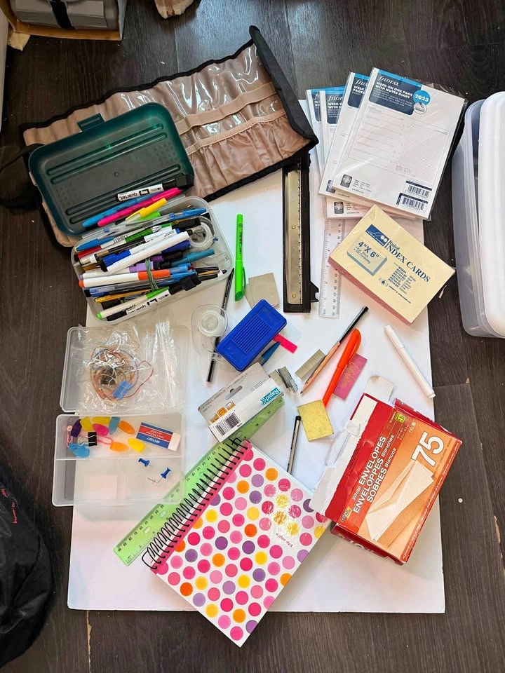 Large Office and School Supply Bundle - Filofax, Rapid, Studio