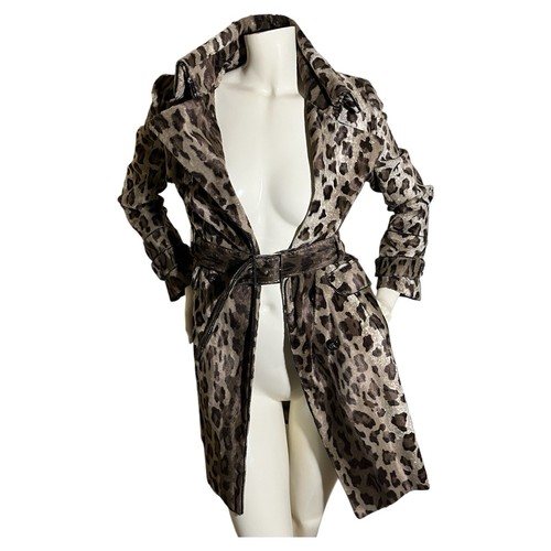 Karen Millen Leopard Print Faux Pony Coat Jacket - photo 2