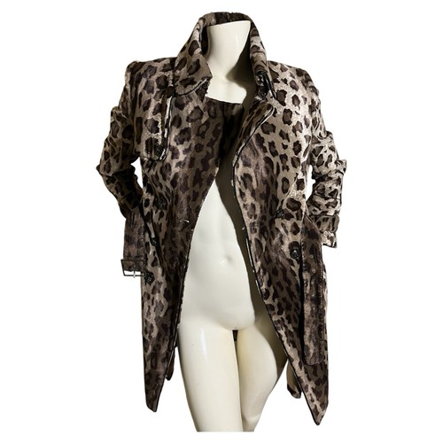 Karen Millen Leopard Print Faux Pony Coat Jacket - photo 3