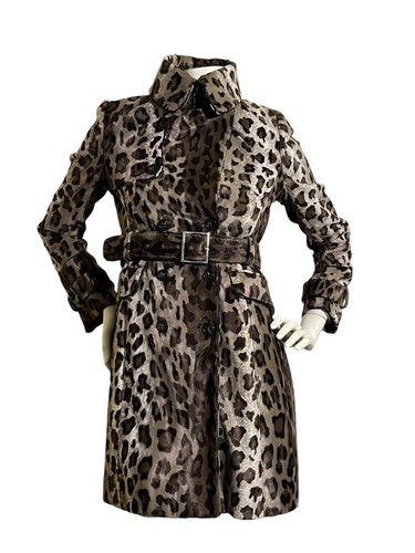 Karen Millen Leopard Print Faux Pony Coat Jacket - photo 5
