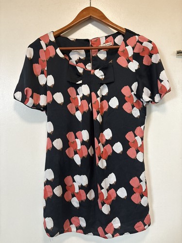 Marks and Spencers Satin Print Top