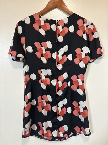 Marks and Spencers Satin Print Top - photo 2