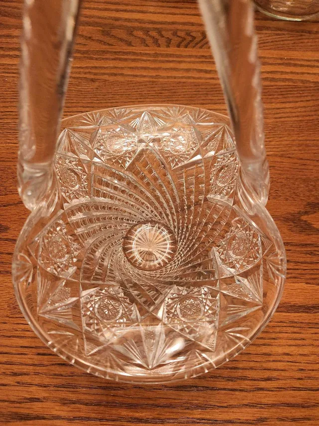 Vintage Crystal Basket image indicator(2)
