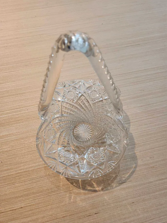 Vintage Crystal Basket image indicator(5)