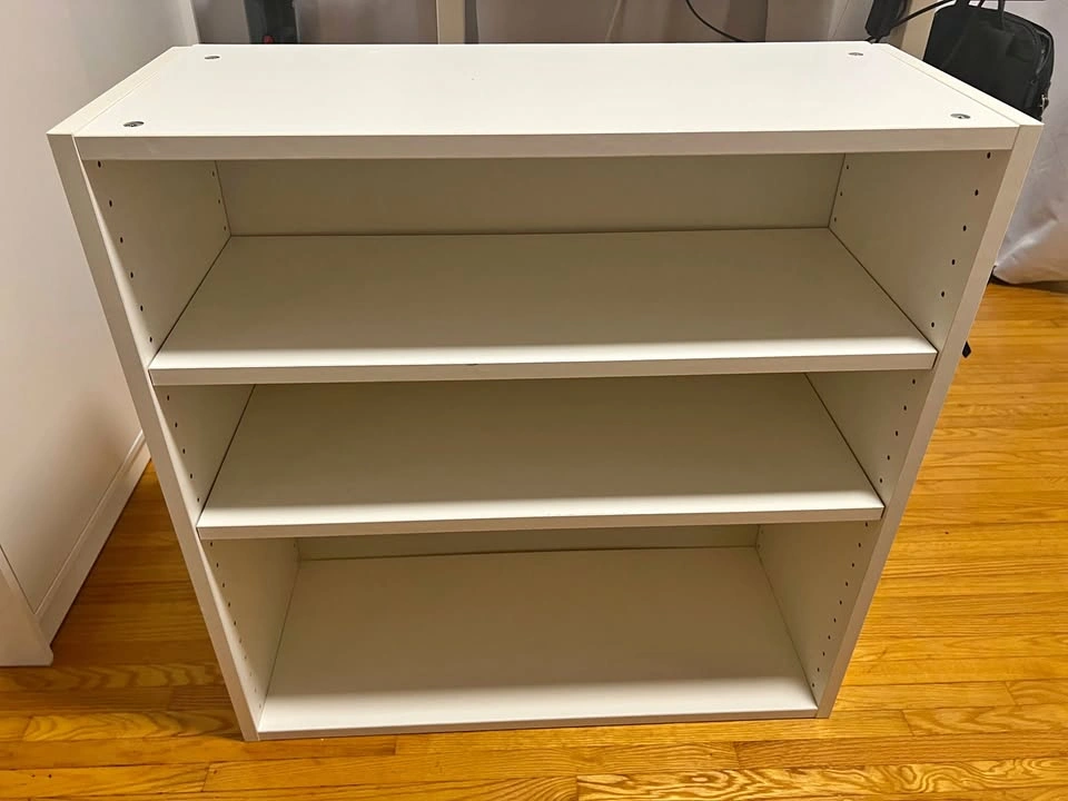 IKEA White Bookshelf / Storage Shelf