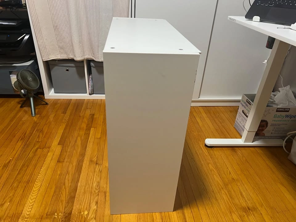 IKEA White Bookshelf / Storage Shelf - photo 2