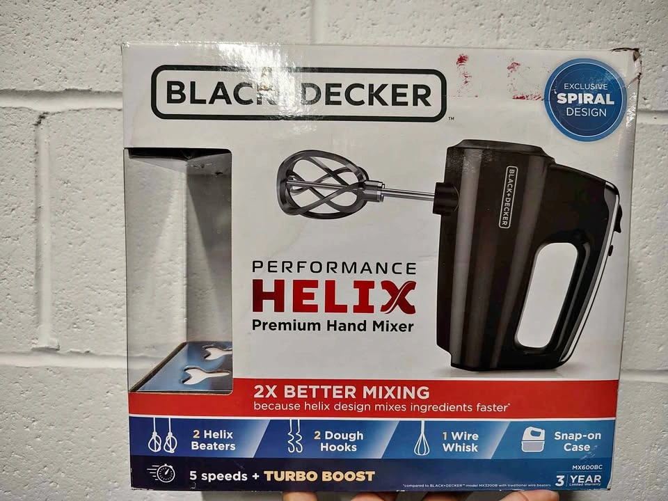 Black+Decker Performance Helix Premium Hand Mixer