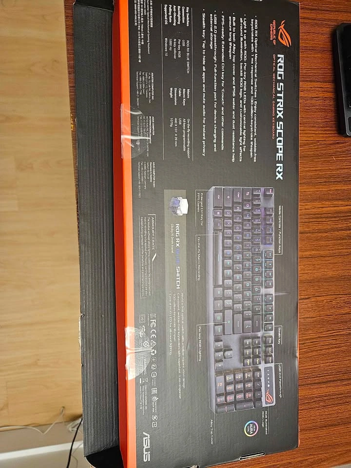ASUS ROG Strix Scope RX Mechanical Gaming Keyboard - photo 3
