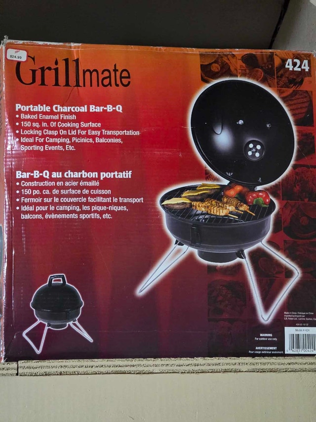 Grillmate Portable Charcoal Bar-B-Q