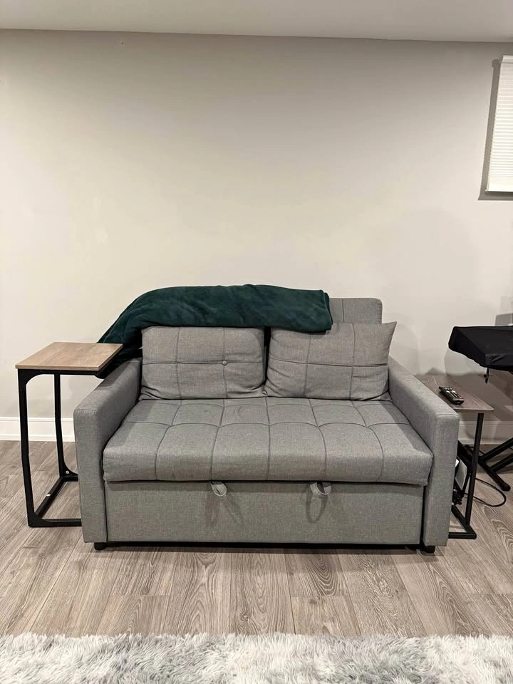 52" Sleeper Sofa with Pull-Out Bed