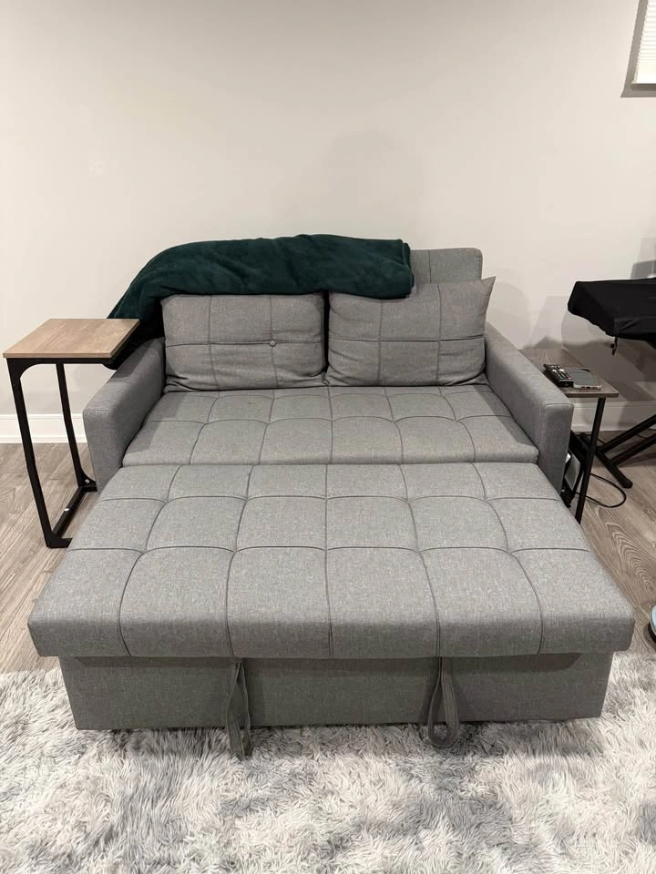 52" Sleeper Sofa with Pull-Out Bed - photo 3