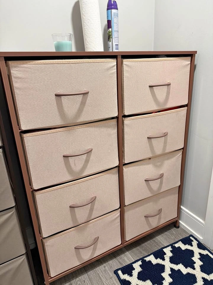 8-Drawer Fabric Storage Dresser