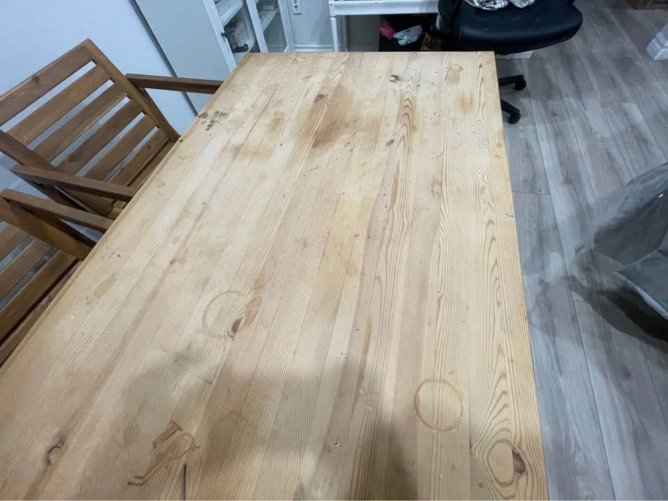 Solid Wood Dining Table - photo 4