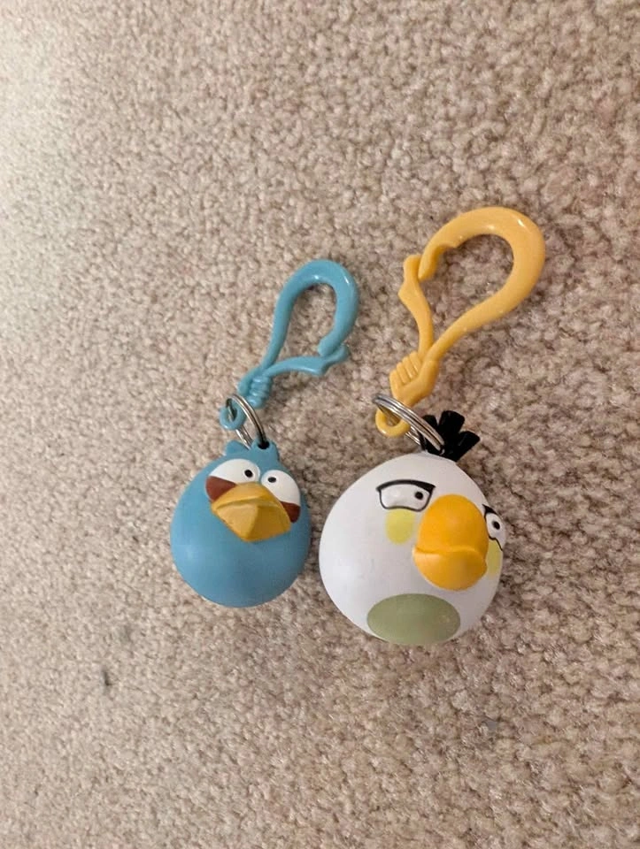 Angry Birds Keychain Clips