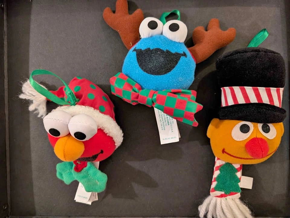 Sesame Street Christmas Ornaments