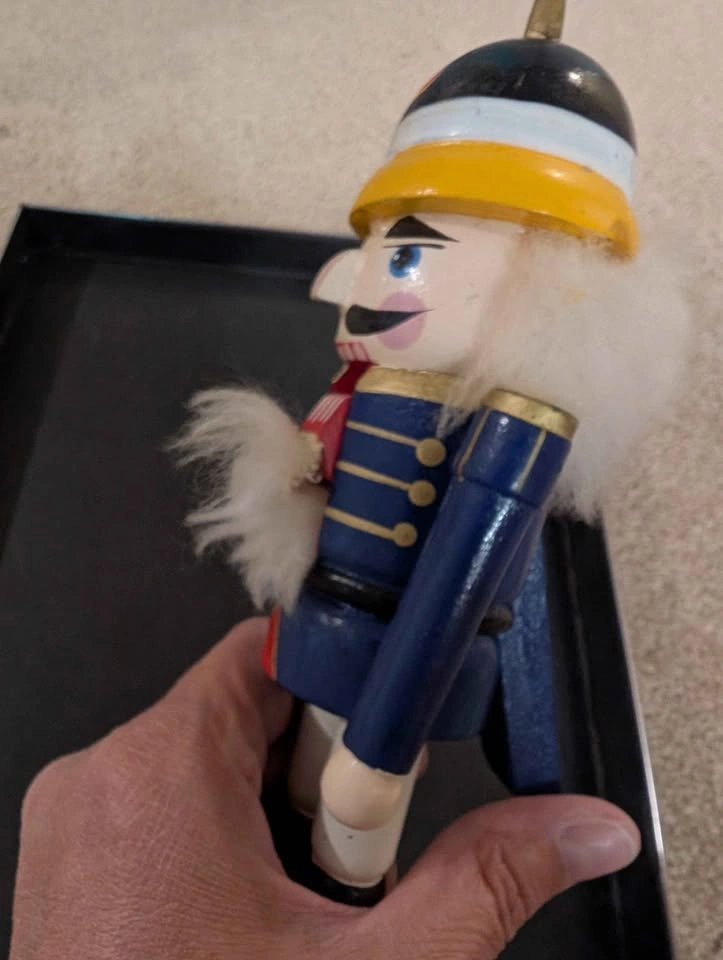 Wooden Nutcracker and Nutcracker Ornament Set - photo 2
