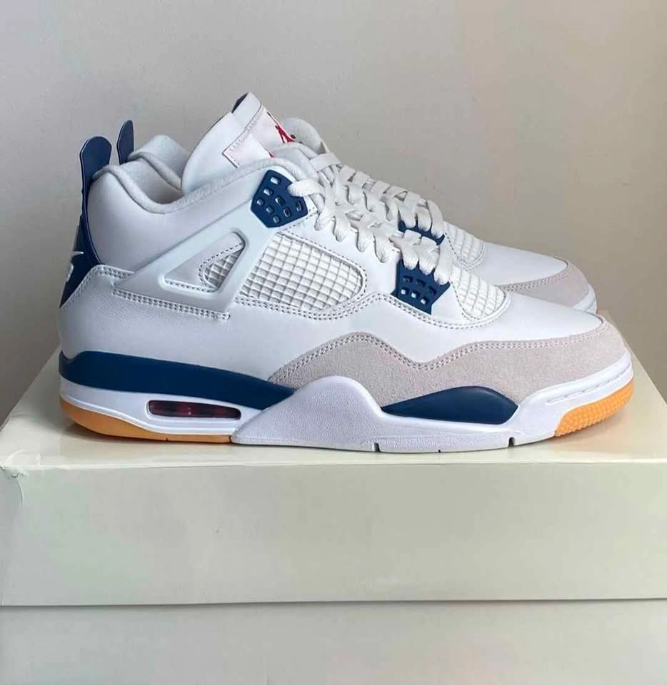 Jordan 4 SB Navy - photo 2
