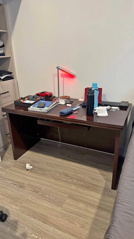 Dark Wood Executive Desk