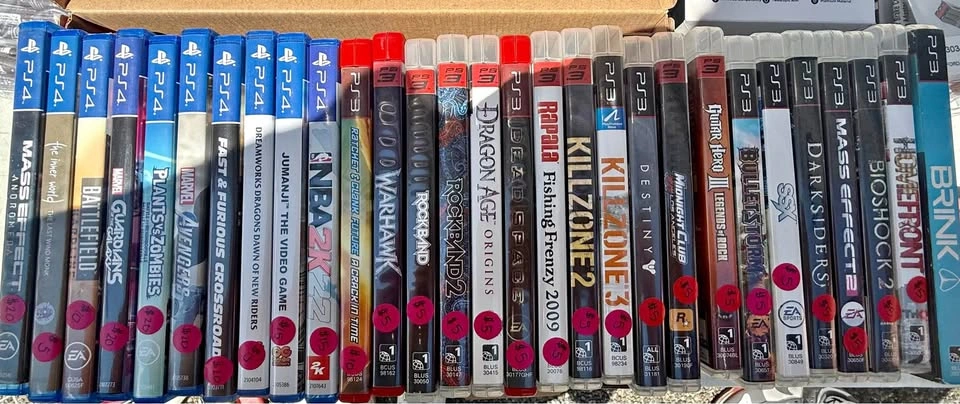 PS3 and PS4 Games