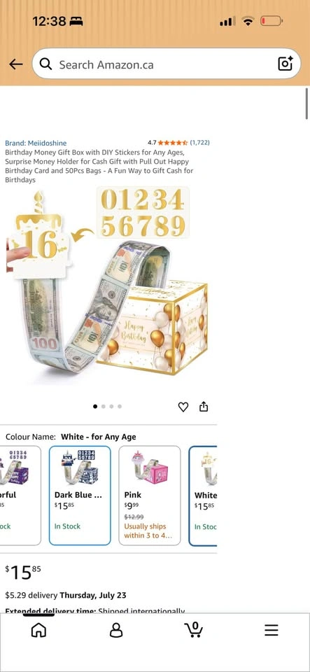 12th Birthday Money Box for Cash Gift - 14 Kits - photo 2