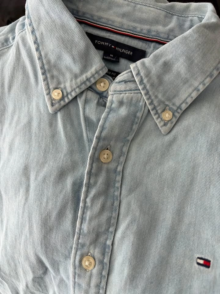 Tommy Jeans mens Denim shirt size M - photo 3