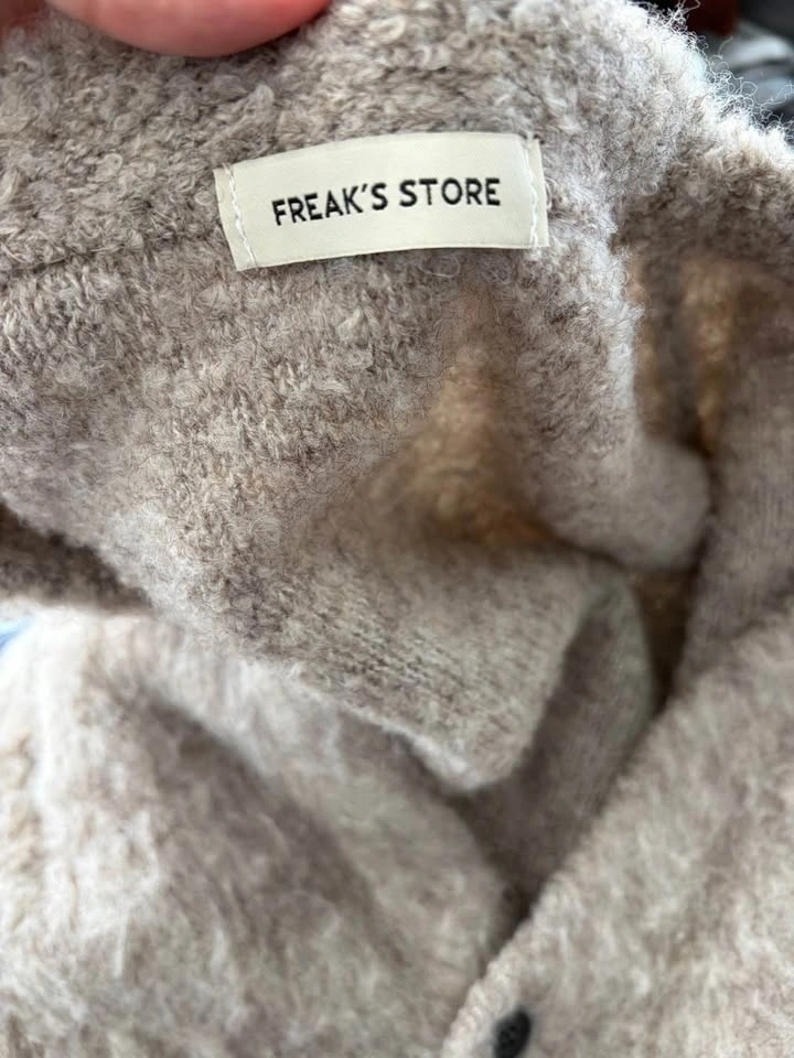 Freak’s Store fluffy beige cardigan - photo 2