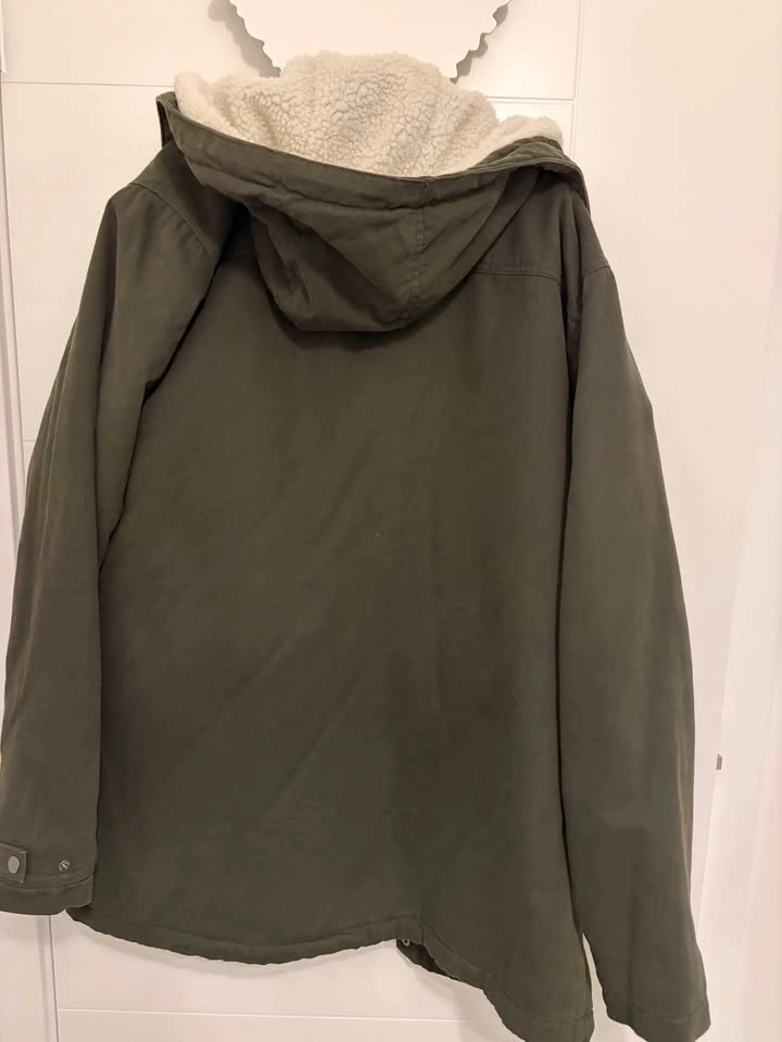 Produkt mens parka style green hooded jacket size: L - photo 2