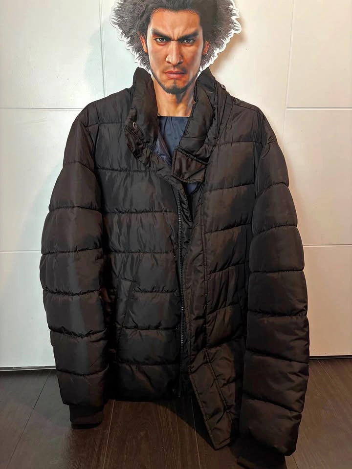 United Color of Benetton black puffer jacket