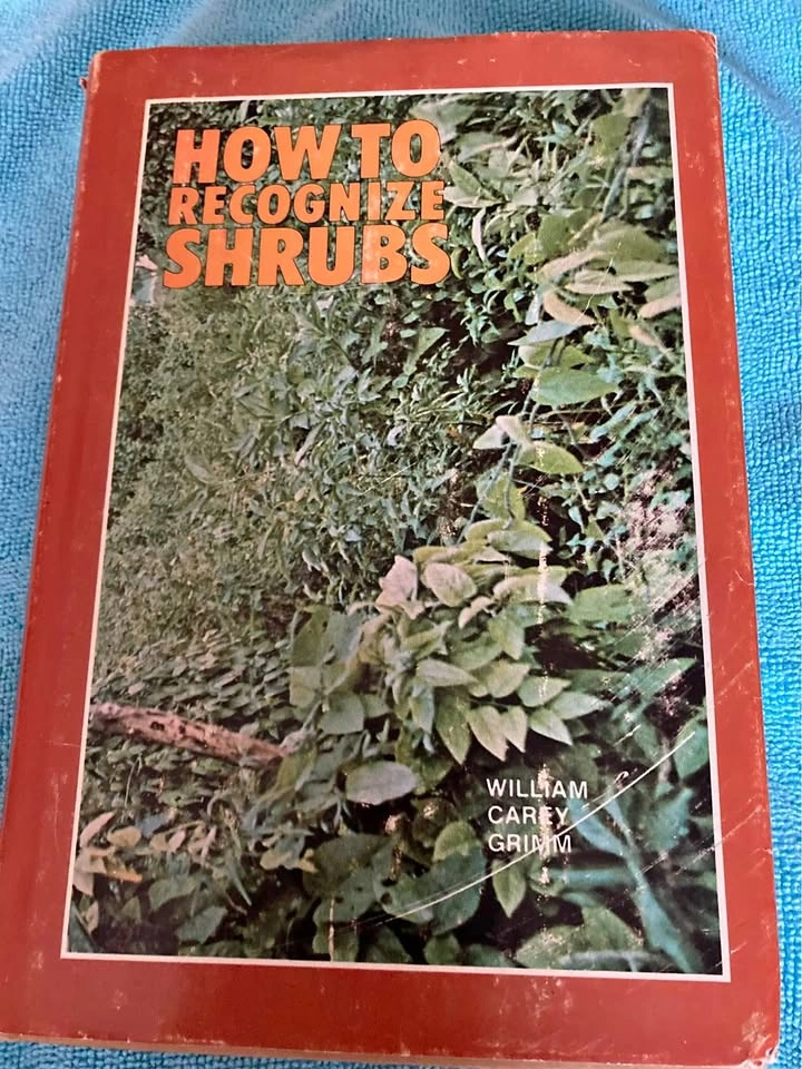 Estate Sale Vintage 1966 “How To Recognize Shrubs” Hardcover
