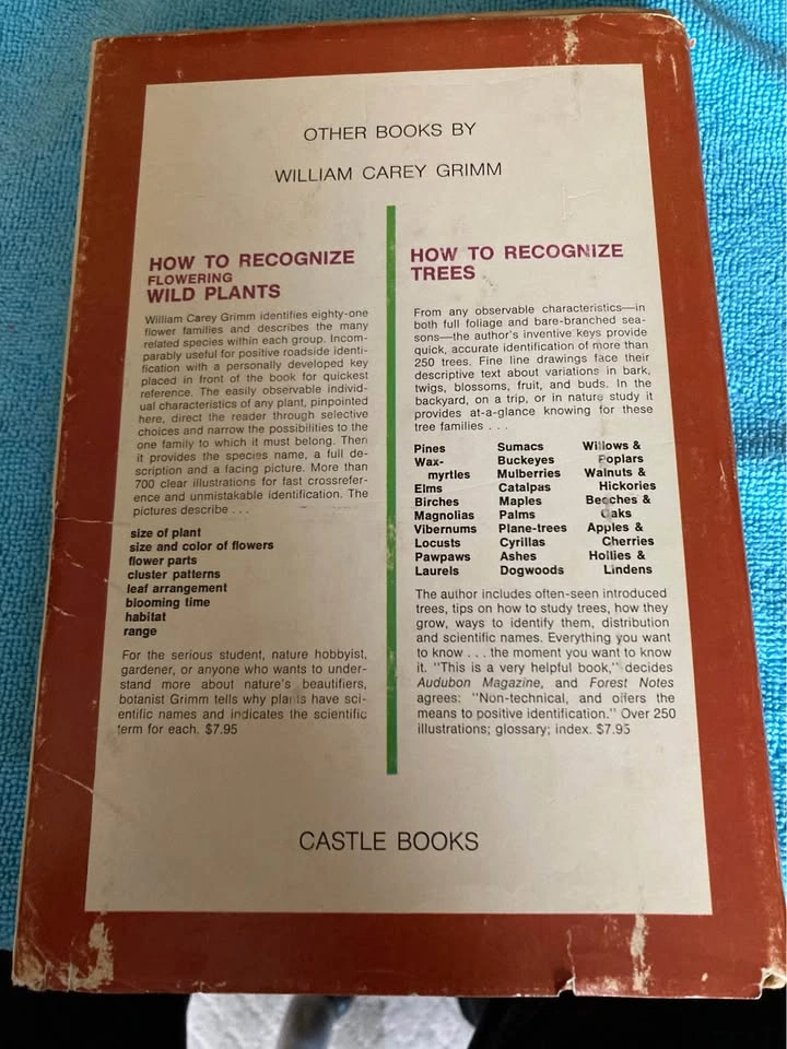 Estate Sale Vintage 1966 “How To Recognize Shrubs” Hardcover - photo 5