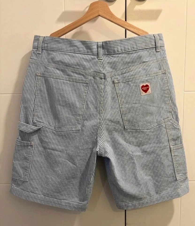 Carhartt Terrell Shorts in Light blue striped - photo 2