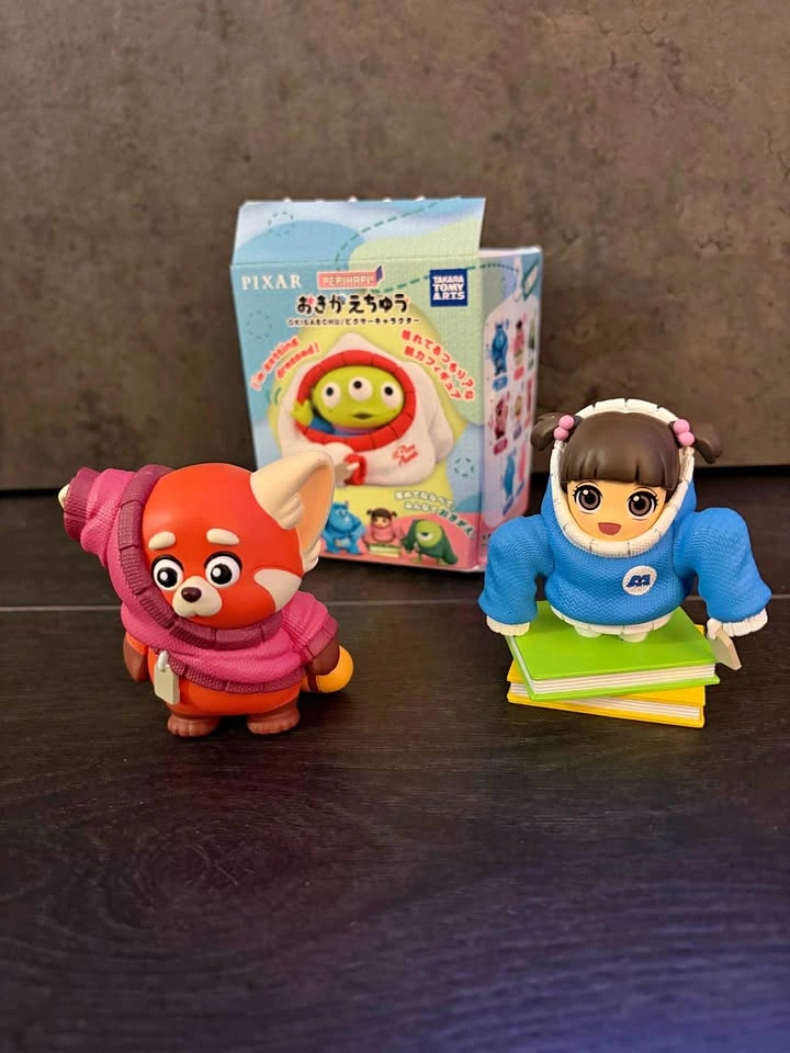Takara Tomy Arts Pixar Characters - Boo & Red Panda Mei