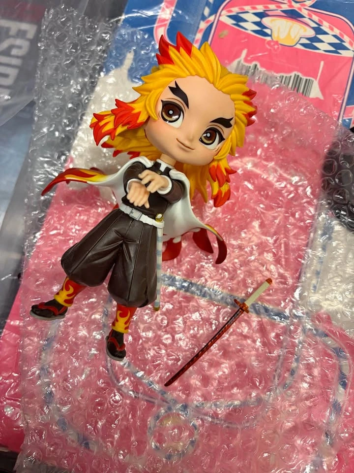 Qposket Demon Slayer Kyojuro Rengoku Figure