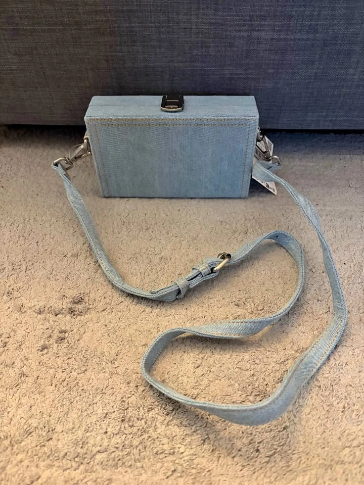 Zara Denim Shoulder Bag
