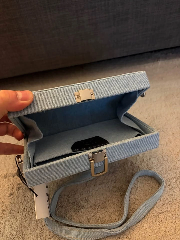 Zara Denim Shoulder Bag - photo 3