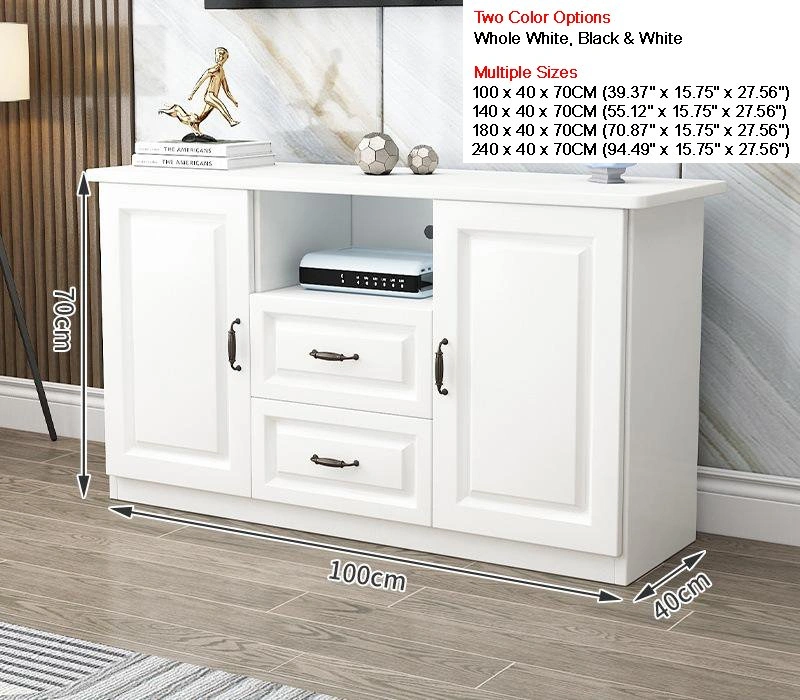 Pro Lite TV007 Modern Solid Wood TV Cabinet with Storage - photo 2