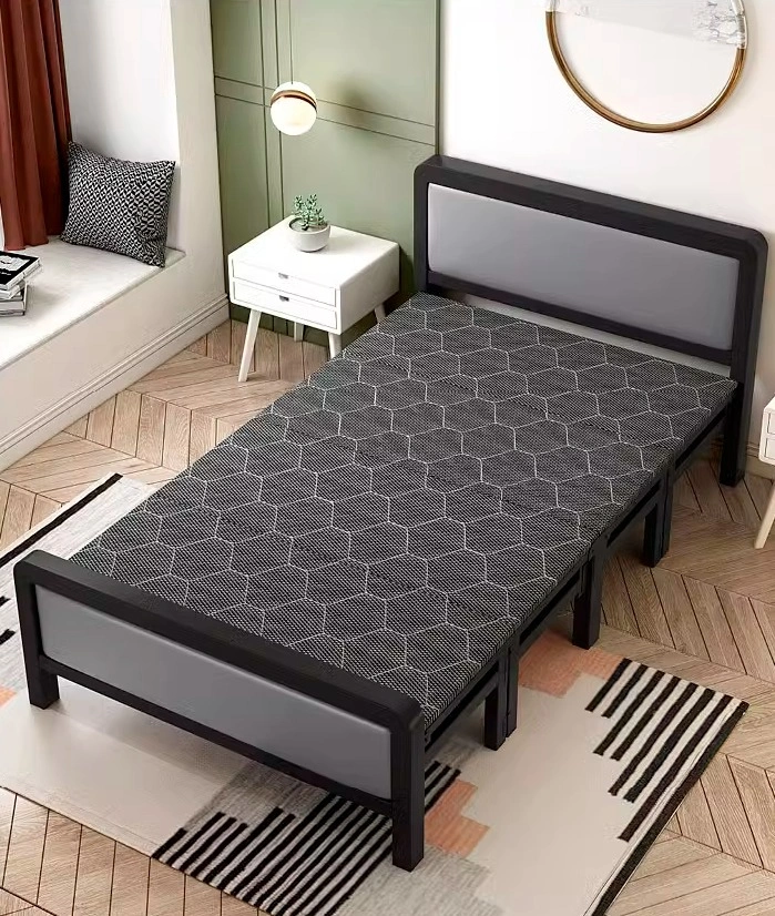 Brand new BD011 Large Carbon Steel Folding Bed - photo 3