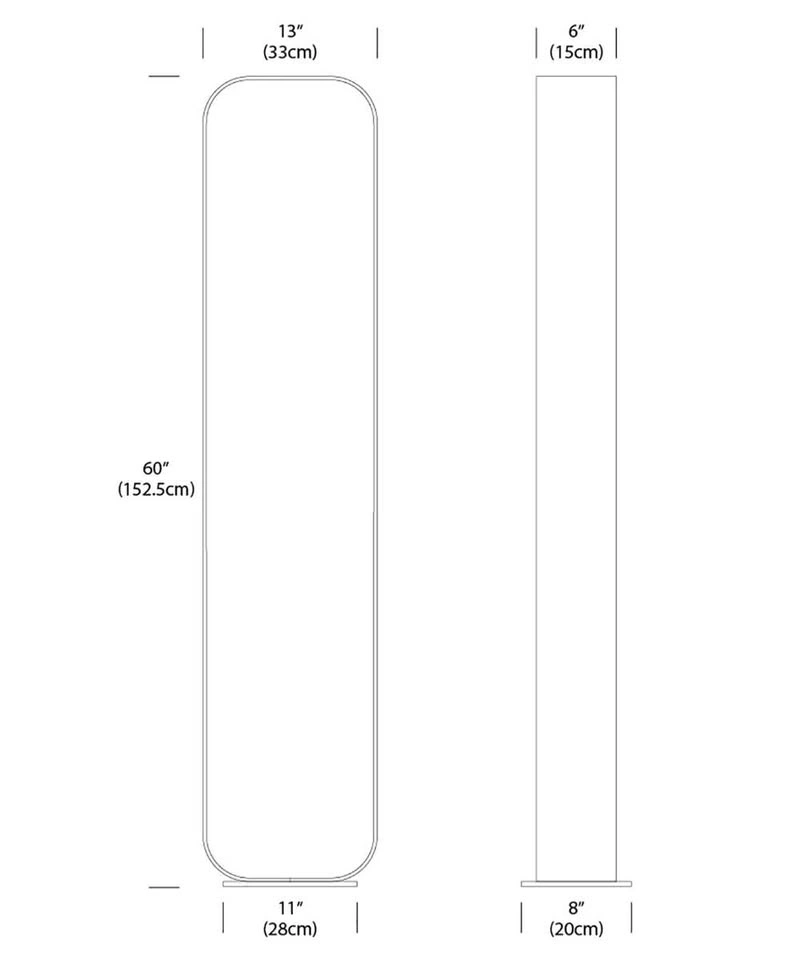 Contour Floor Lamp by Pablo Designs GRAPHITE/WHITE OAK - photo 4