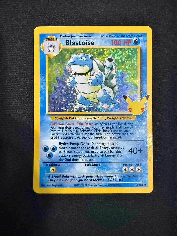Blastoise celebrations