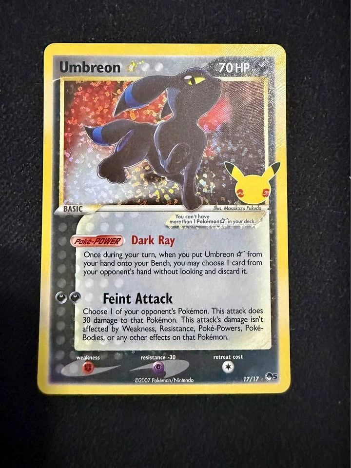 Umbreon Gold Star - NM