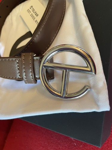 Telfar Logo Belt - Silver/Chocolate NWT - photo 2