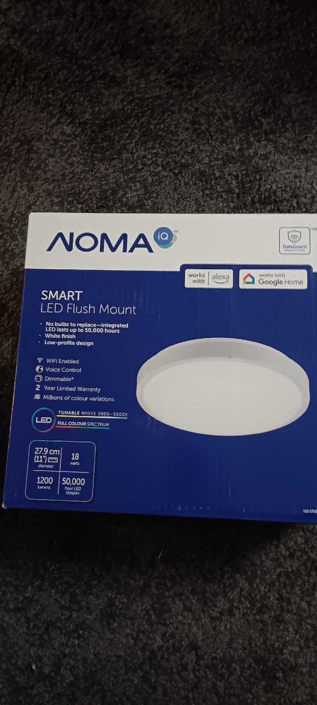 NOMA iQ Smart LED Flush Mount